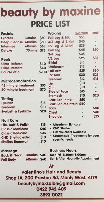Valentino's Hair And Beauty - Gold Coast Hairdresser 1