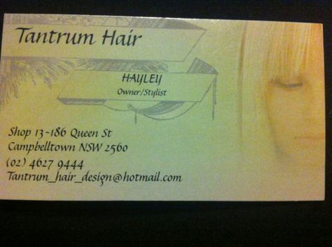 Tantrum Hair Design Campbelltown - Gold Coast Hairdresser 4