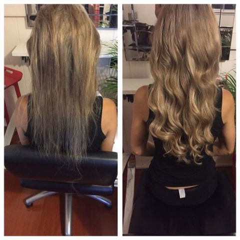 Party Looks Hair Extensions - Gold Coast Hairdresser 1